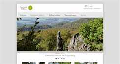 Desktop Screenshot of naturpark-suedharz.de